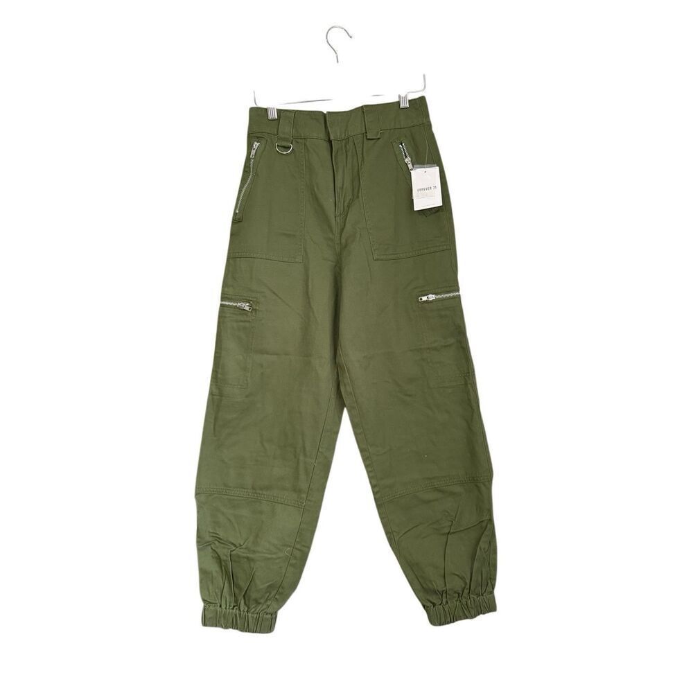 Forever21 cargo jogger pants Medium - Picture 1 of 4
